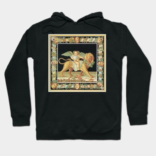 Eros riding a lion Hoodie